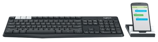 Keyboard Logitech K375s / Multi-Device / Bluetooth & 2.4Ghz / 920-008184 /