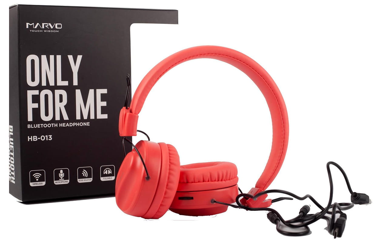 MARVO HB-013 / Bluetooth / Red