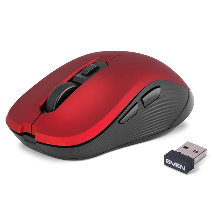 Sven RX-560SW / Wireless / Silent buttons / Red