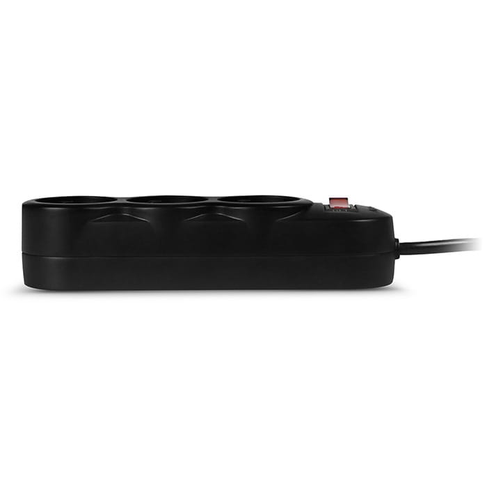 Surge Protector Sven SF-03L / 3 Sockets / 5.0m / Black