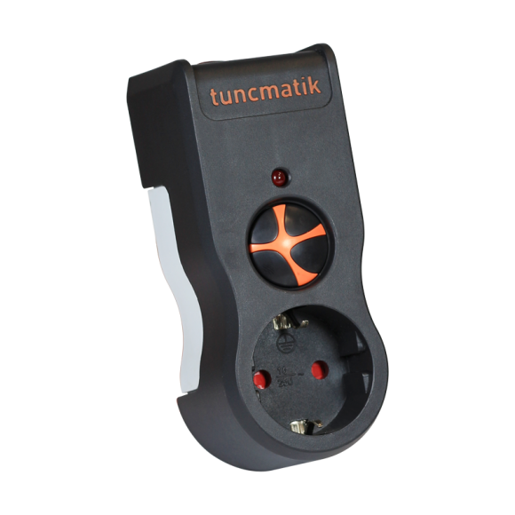 Surge Protector Tuncmatik SurgePro / 1 Outlet / 525 joules / Black