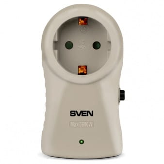 Surge Protector Sven SF-S1 / 1 Sockets / Grey