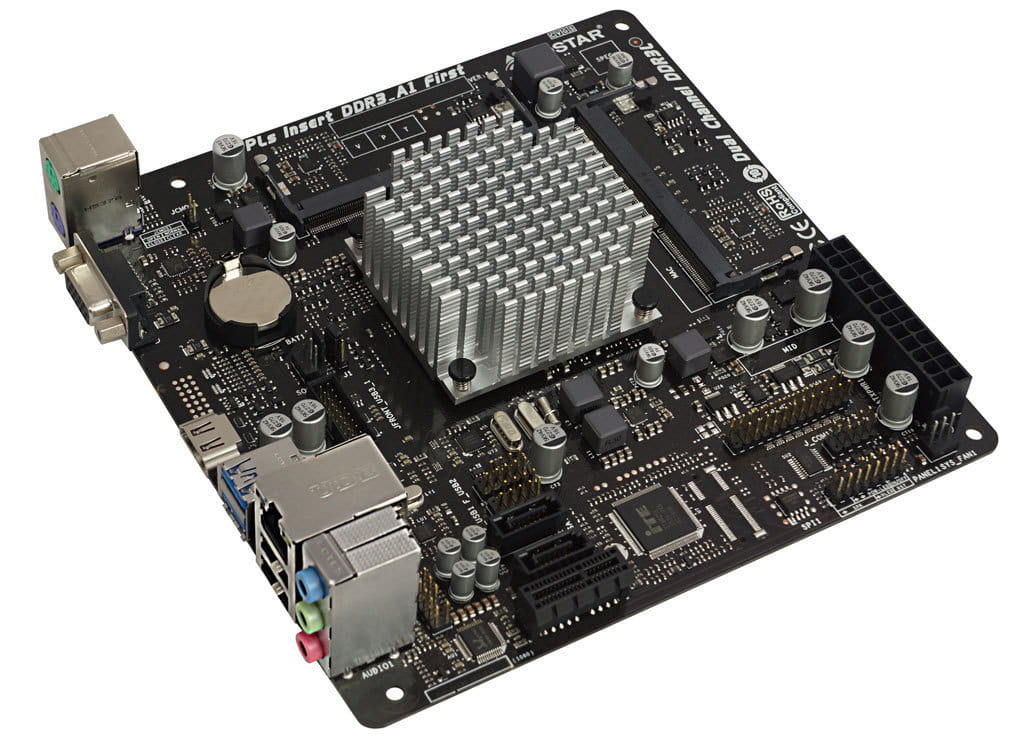 MB + CPU Biostar J3160NH / Celeron J3160 / 2xSO-DIMM DDR3L-1600 / Intel HD graphics / Mini-ITX
