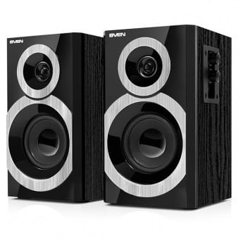 Speakers Sven SPS-619 / 2.0 / 20W / Black Silver