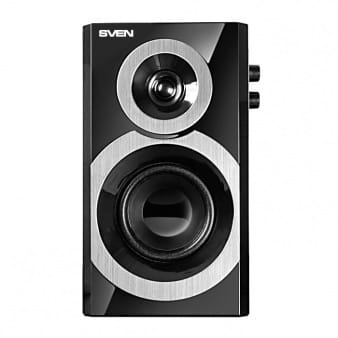 Speakers Sven SPS-619 / 2.0 / 20W / Black Silver