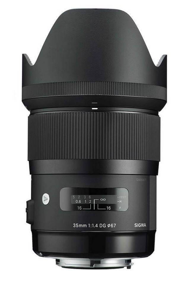 Prime Lens Sigma AF 35mm f/1.4 DG HSM Art / Nikon