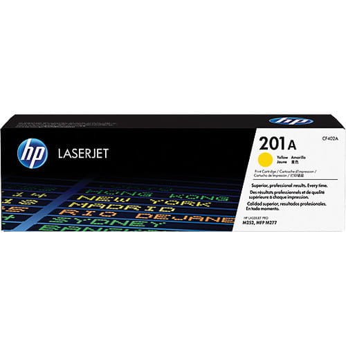 Cartridge HP 201A / for HP Color LaserJet Pro M252 / M277 Series / Yellow