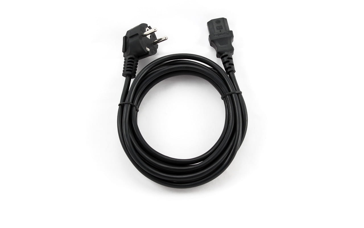 Power Cord Cablexpert PC-186-VDE / 1.8m / Black