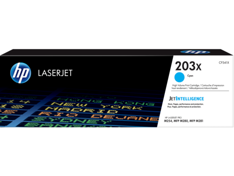 Toner HP / 203A / CF54 X / Cyan