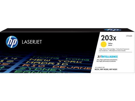 Toner HP / 203A / CF54 X / Yellow
