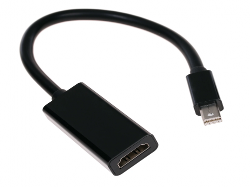 Adapter Cablexpert A-mDPM-HDMIF-02 / Mini DisplayPort to HDMI / Black