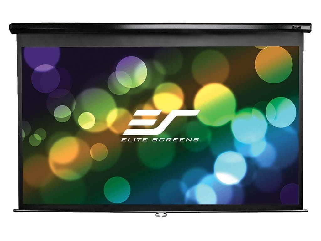 Elite Screens 172,2x275,3cm Manual Black