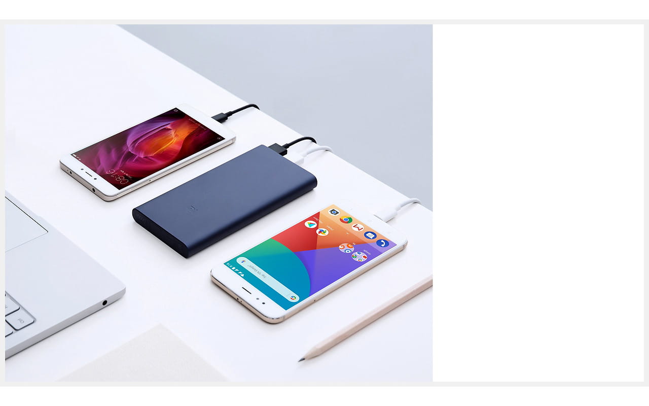 Xiaomi Mi Power Bank 2S / 10000 mAh / Black