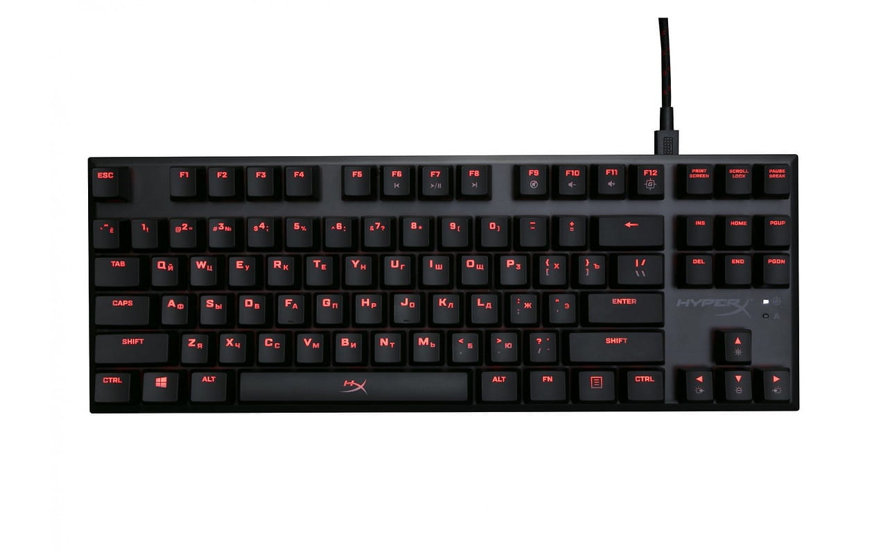 Keyboard Kingston HyperX Alloy FPS PRO / HX-KB4RD1-RU/R1 / Mechanical / Russian