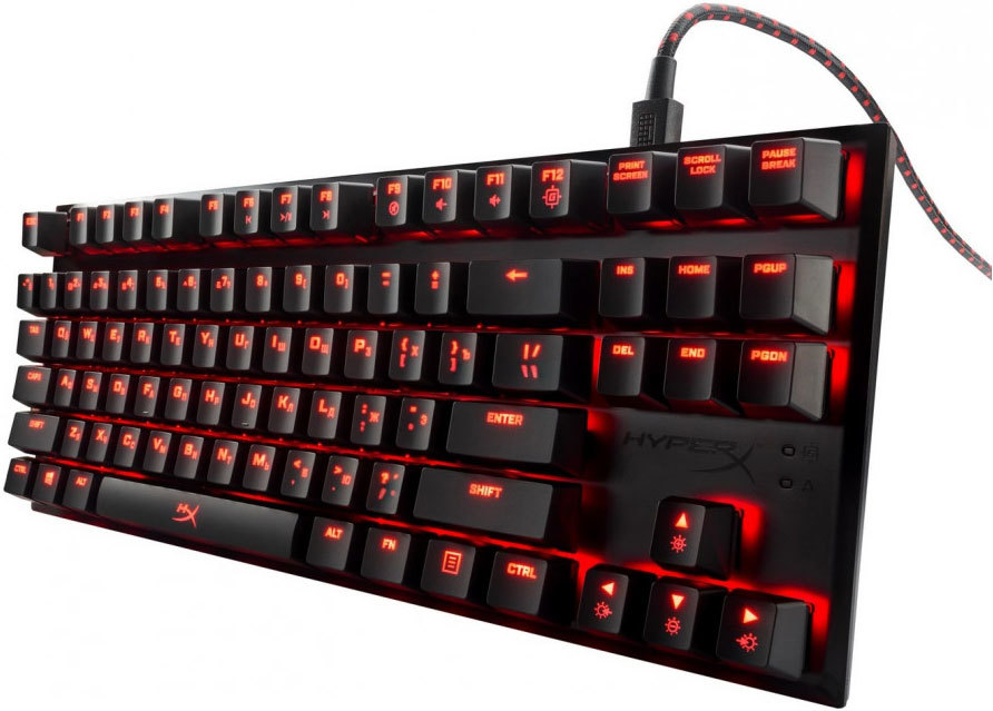 Keyboard Kingston HyperX Alloy FPS PRO / HX-KB4RD1-RU/R1 / Mechanical / Russian