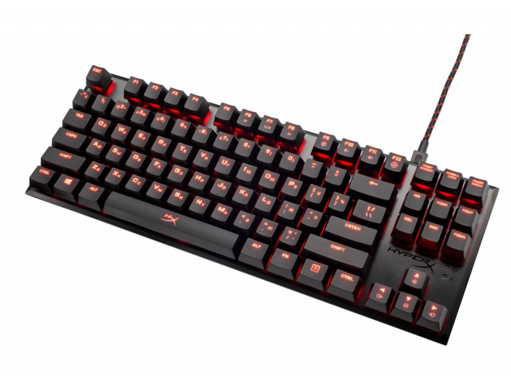 Keyboard Kingston HyperX Alloy FPS PRO / HX-KB4RD1-RU/R1 / Mechanical / Russian