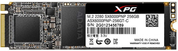 SSD ADATA XPG SX6000 Pro / .M.2 NVMe / 256GB / RTS / 3DTLC /
