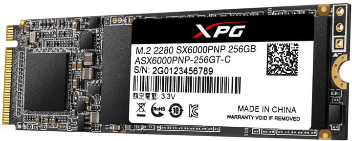 SSD ADATA XPG SX6000 Pro / .M.2 NVMe / 256GB / RTS / 3DTLC /