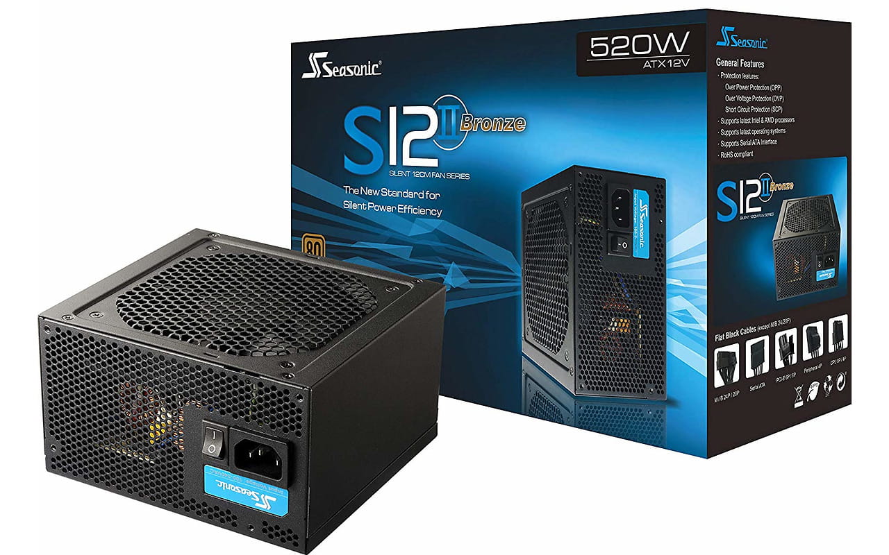 PSU ATX Seasonic S12II-520 Bronze SS-520GB / 520W /