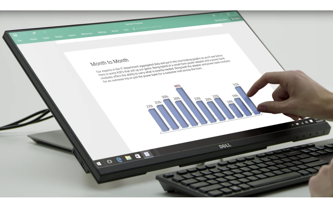 DELL P2418HT / 23.8 Touch Black