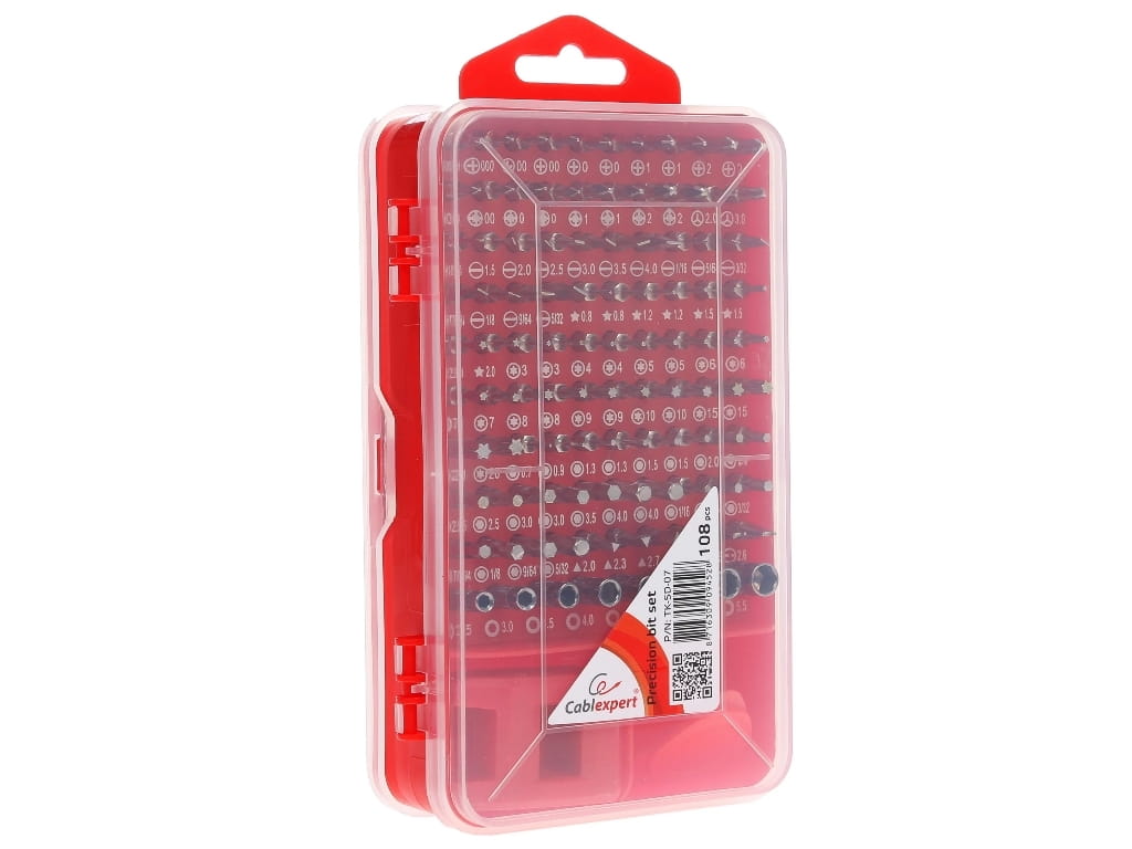 Screwdriver Cablexpert TK-SD-07 / 108 pcs /