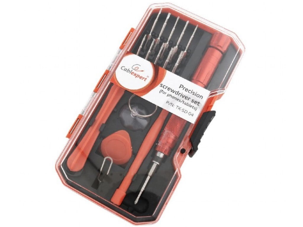 Screwdriver Cablexpert TK-SD-04 / Precision / 17 pcs /