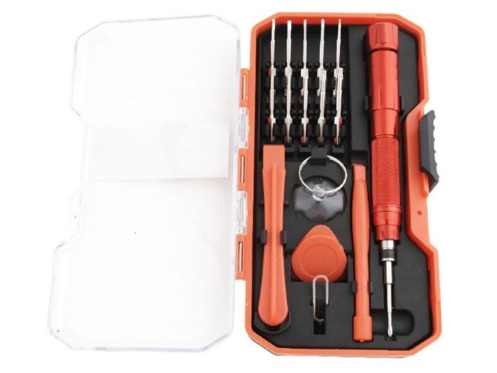 Screwdriver Cablexpert TK-SD-04 / Precision / 17 pcs /