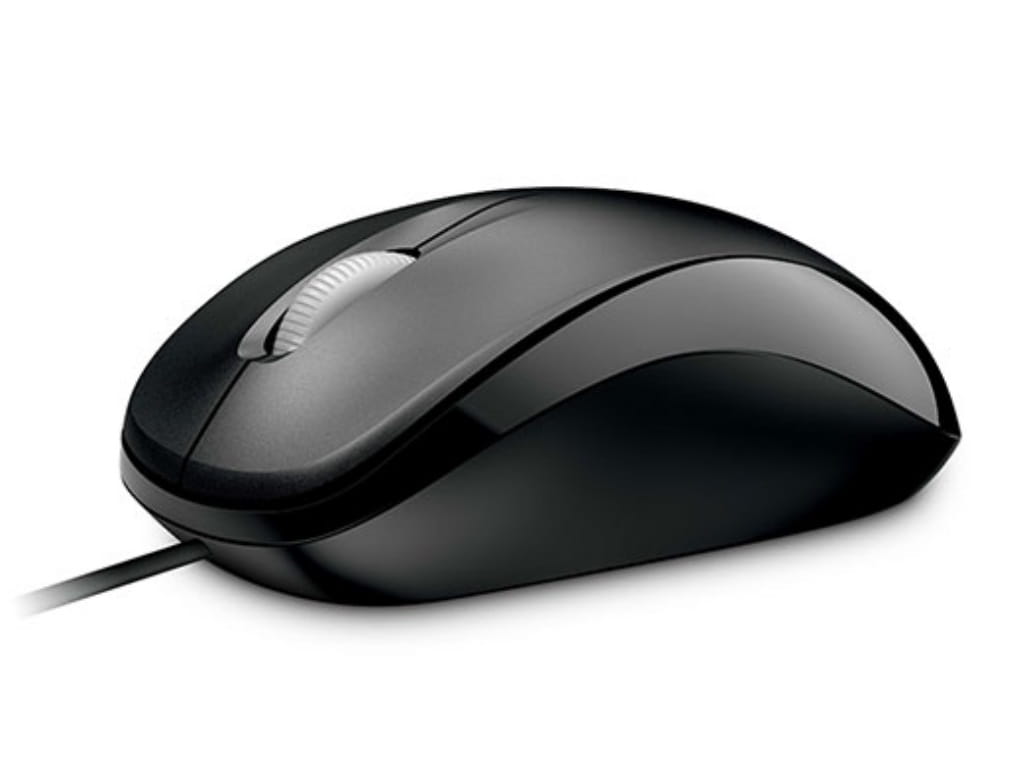 Mouse Microsoft Compact / 4HH-00002 / Black