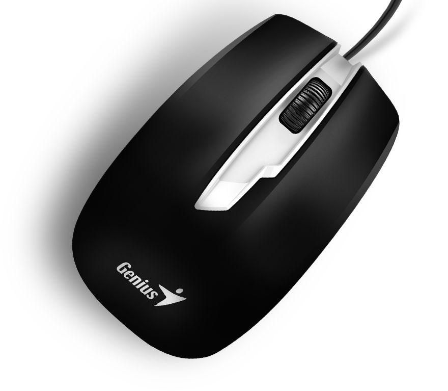Mouse Genius DX-180 / Ambidextrous / Black
