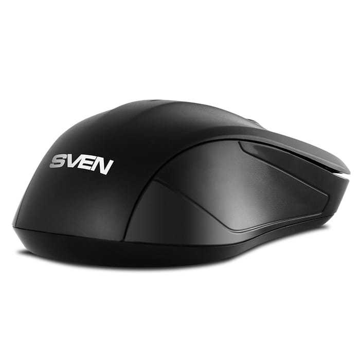 Mouse Sven RX-270W / Ambidextrous / Black