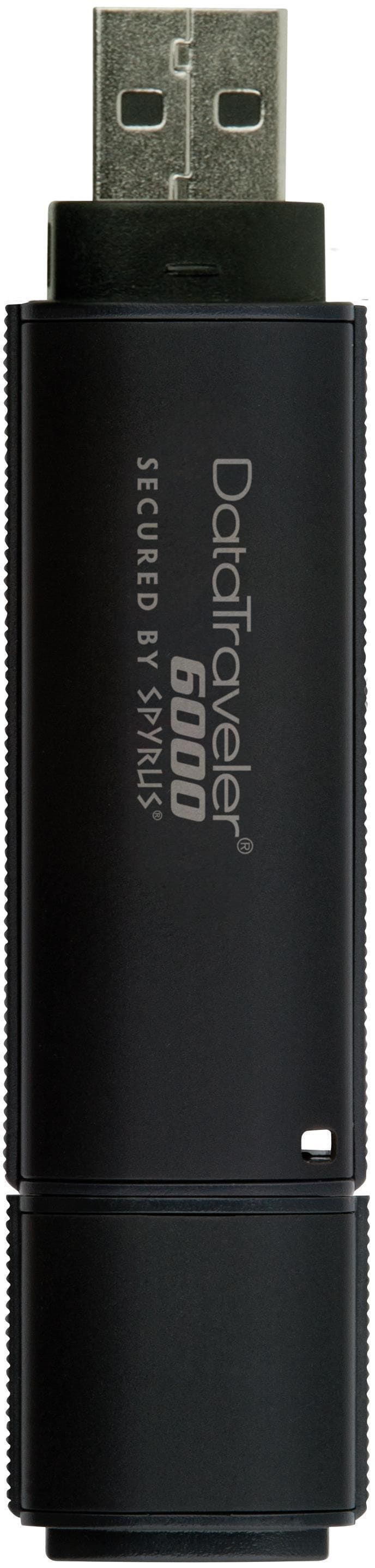 USB Kingston DataTraveler 6000 8GB / 256bit Hardware Encryption FIPS 140-2 Level 3 / Black