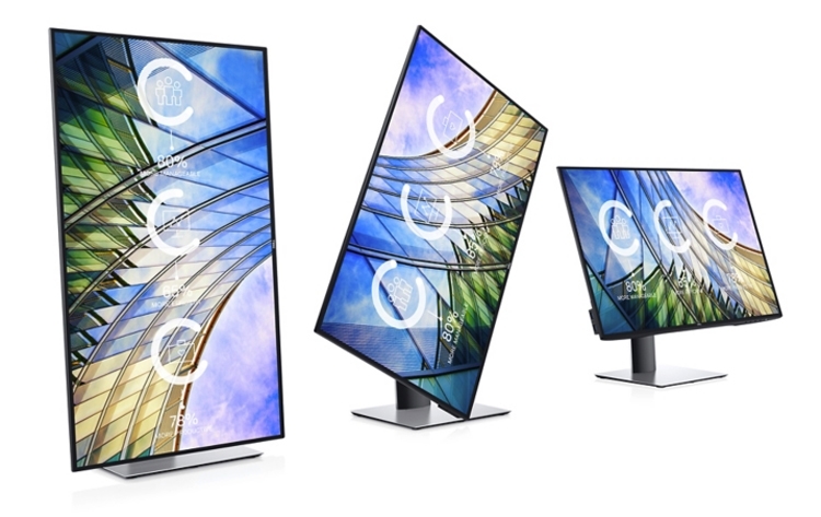 Monitor DELL UltraSharp U2719D / 27.0" 2560x1440 IPS LED Borderless / 8ms / 10M:1 / 350cd / Pivot Black
