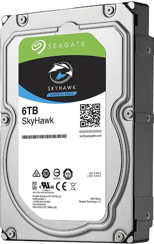 3.5" HDD Seagate SkyHawk Surveillance ST6000VX001 / 6.0TB / 5400rpm / 256MB / SATAIII /