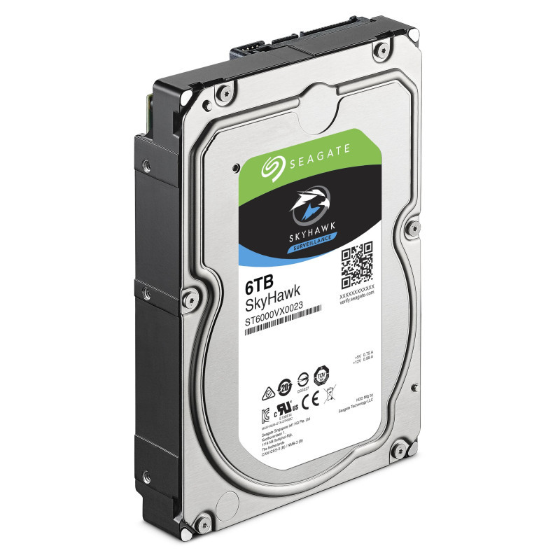 3.5" HDD Seagate SkyHawk Surveillance ST6000VX001 / 6.0TB / 5400rpm / 256MB / SATAIII /