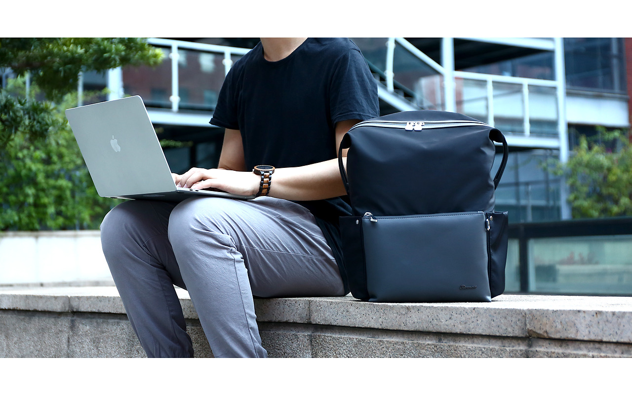 Backpack Remax Carry Double 566 / Black