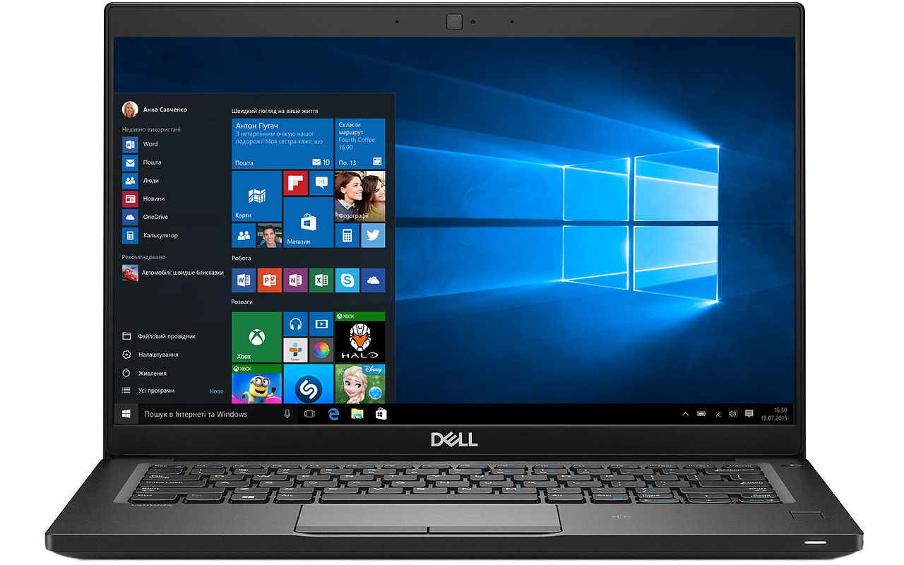 Laptop DELL Latitude 7390 / 13.3'' FullHD / Intel Core i5-8350U / 8GB DDR4 RAM / 512GB SSD / Intel HD Graphics / Black / Linux DOS