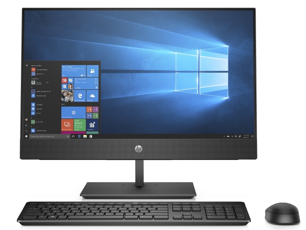 AIO HP ProOne 440 G4 / 23.8" IPS FullHD / i3-8100T / 8GB DDR4 RAM / 1.0TB HDD / Intel UHD 630 Graphics / Windows 10 Professional / 5JN73ES#ACB / Black