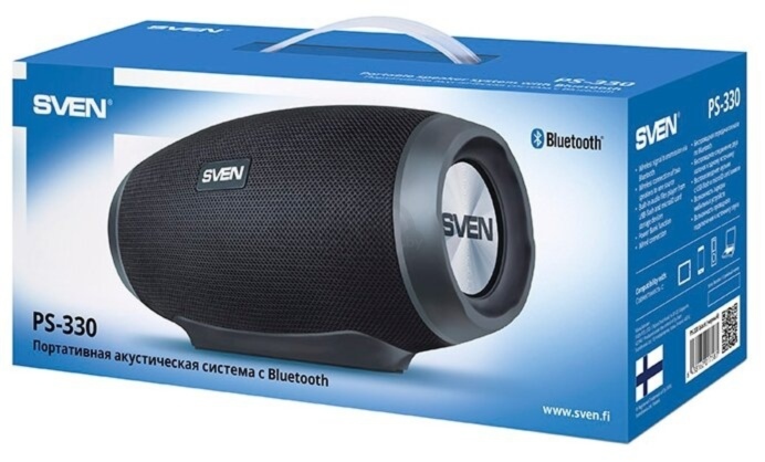 Speakers Sven PS-330 / Bluetooth / 2200mA / Black