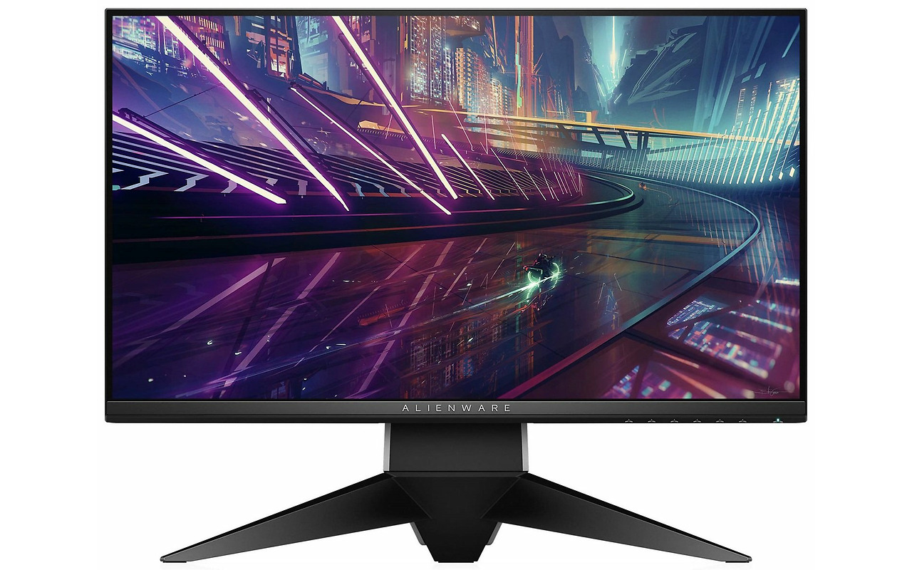 Monitor DELL Alienware AW2518H / NVIDIA G-Sync / 24.5" 1920 x 1080 / Borderless / 1ms / 1M:1 / 400cd / 240Hz Refresh Rate / Pivot / Black