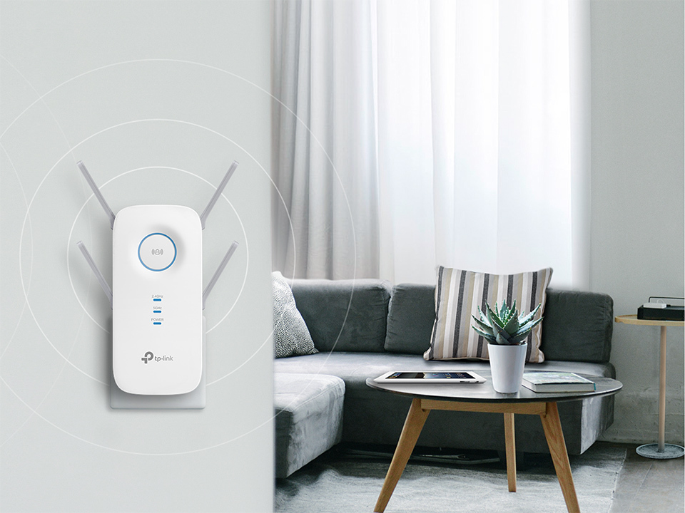 Wireless Range Extender TP-LINK RE650 / AC2600 / MU-MIMO AC Superior Extended Range /