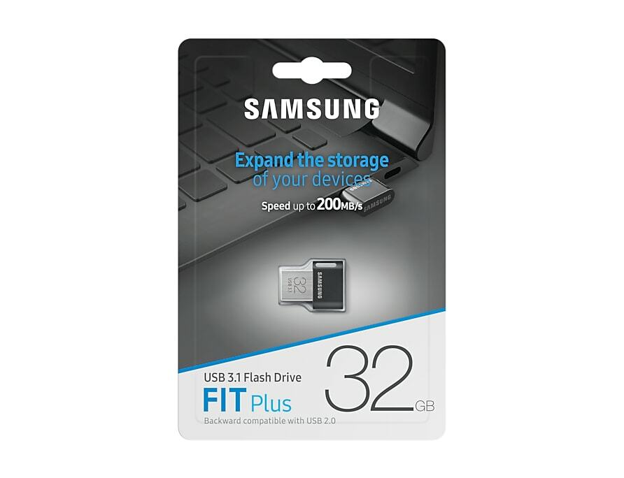 USB3.1 Samsung FIT Plus / 32GB / MUF-32AB/APC / Silver
