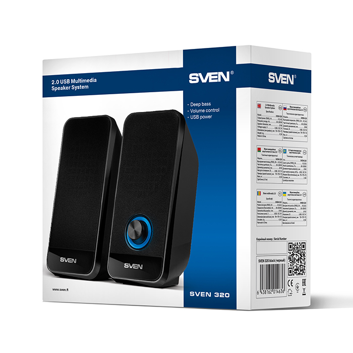 Speakers SVEN 320 / USB / Black