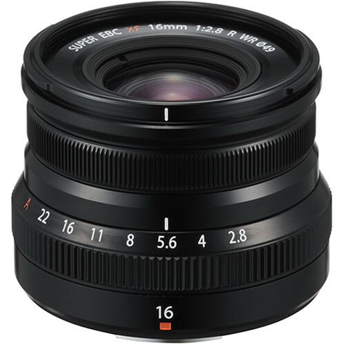 Fujinon XF 16 mm F2.8 R WR / 16611667 / Black