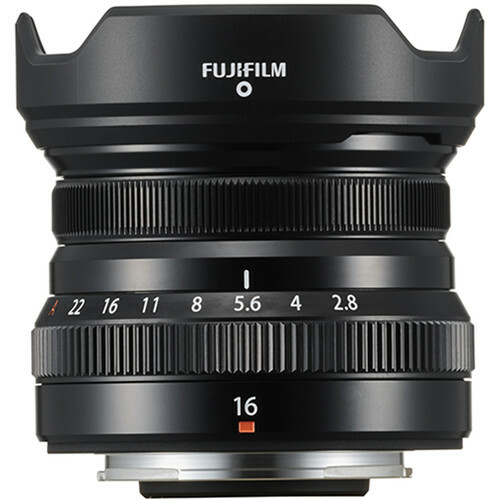 Fujinon XF 16 mm F2.8 R WR / 16611667 / Black