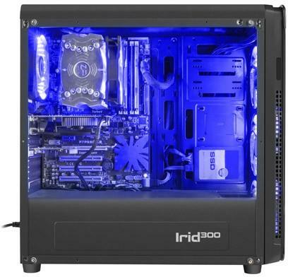 Genesis Irid 300 / ATX Case / Blue
