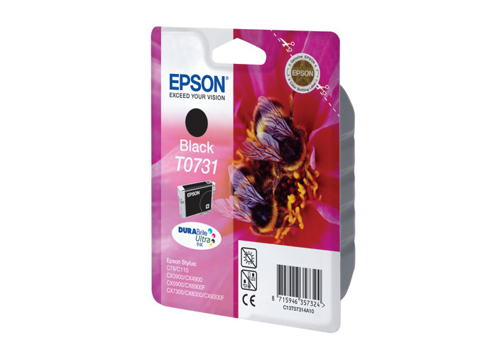 Cartridge Epson T105 / for Stylus Office T30/ T40W/ TX300F/ TX510FN / TX600FW / Black