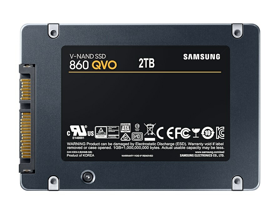 2.5" SSD Samsung 860 QVO / 2.0TB / SATA / MZ-76Q2T0BW