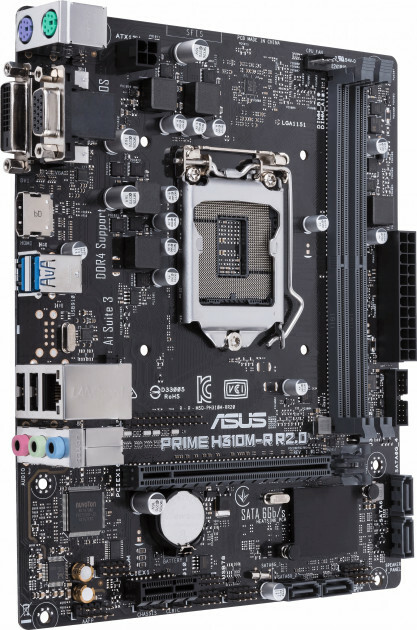 MB ASUS PRIME H310M-R R2.0 / mATX / Socket 1151 / Intel H310 / 2xDDR4 /