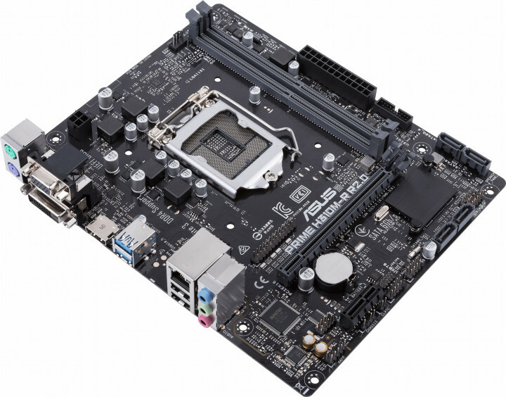 MB ASUS PRIME H310M-R R2.0 / mATX / Socket 1151 / Intel H310 / 2xDDR4 /