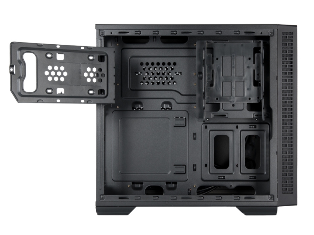 Case ATX Chieftec UK-02B-OP / no PSU / Black